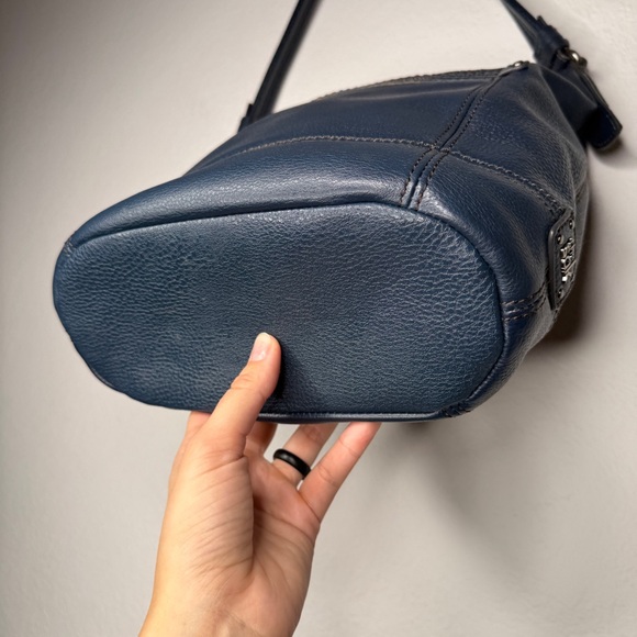 The Sak Sequoia Indigo Leather Shoulder Bag OS - Picture 5 of 13